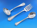 Georgian Plain by Birks Sterling Silver Flatware Set Dinner Service 80 pc Canada