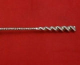 Square Twist #5 by Whiting Sterling Silver Asparagus Fork 8 1/2" Serving