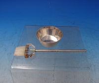 International Silver Co Silverplate Lobster Dish w/ Butter Brush Set 2pc (#7174)