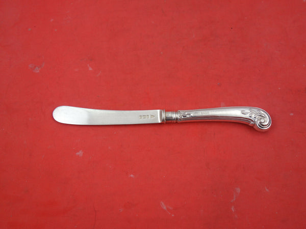 Walker & Hall Estate English Sterling Silver Tea Knife HH AS 6 1/2" Pistol