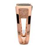 14k Rose Gold Custom Bi-Color Genuine Natural Tourmaline Ring Harry Roa (#J7311)