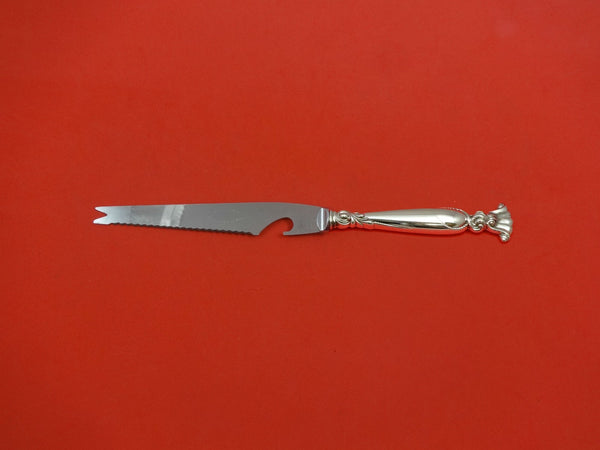 Romance of the Sea by Wallace Sterling Silver Bar Knife HHWS  Custom Made 9 1/8"