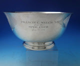 Paul Revere by Gebelein Sterling Silver Punch Bowl Hand Hammered Bear (#5528)