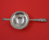 Repousse by Kirk Sterling Silver Tea Strainer All Around Design 925/1000 7 3/4"