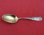 Fontainebleau by Gorham Sterling Silver Pap Spoon Gold Washed 6" Heirloom