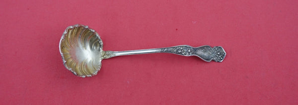 Cherry Blossom by Blackinton Sterling Silver Sauce Ladle w/ shell bowl 5 3/8"