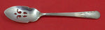 Orchid by International Sterling Silver Olive Spoon Pierced 5 3/4" Custom Made