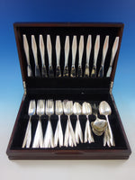 Diamond by Reed and Barton Sterling Silver Flatware Set Service 60 pieces Modern