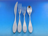 Paddle by Nambe Stainless Steel Flatware Service Set 61 pieces Modern Dinner