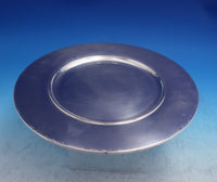 Georg Jensen Sterling Silver Charger Plate Hand Hammered 3/4" x 11" (#7007)