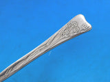 Lap Over Edge Acid Etched by Tiffany Sterling Bouillon Soup Spoon Vetch 5 1/4"
