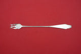 Flora by Shiebler Sterling Silver Pickle Fork 3-tine w/ geranium 8 1/4"