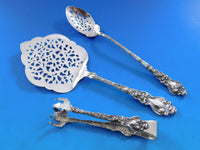 Douvaine by Unger Sterling Silver Flatware Set Service 131 Pieces Dinner Rare