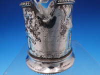 Architectural Repousse by Bailey and Co Sterling Silver Creamer Beaded (#7519)
