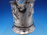 Architectural Repousse by Bailey and Co Sterling Silver Creamer Beaded (#7519)