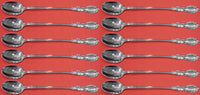 Fontana by Towle Sterling Silver Iced Tea Spoon Set 12 pieces 7 7/8"