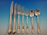 Modern Victorian by Lunt Sterling Silver Flatware Service for 8 Set 63 pc Dinner