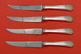 Debutante by Richard Dimes Sterling Silver Steak Knife Set 4pc HHWS Custom Made
