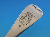 Fish in Net by Whiting Sterling Silver Berry Spoon Light Vermeil 9" Serving