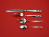 Danish Baroque by Towle Sterling Silver Dinner 4-pc Place Setting