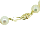 Pastel 8.55mm Freshwater Strand of Pearls Necklace with 14k Gold Clasp (#J4574)