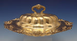 New Vintage by Durgin Sterling Silver Vegetable Dish Covered Detach Handle #0477