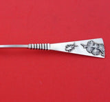 Applied Silver by Shiebler Sterling Silver Ice Cream Spoon GW Applied Beetle 6"
