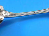 Japanese by Tiffany and Co Sterling Silver Ice Cream Spoon Rose GW Fluted 5 3/4"