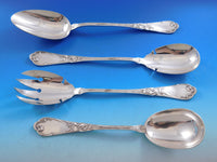 Tulipe Tulip by Boulenger French 950 Sterling Silver Flatware Service Set 214 pc