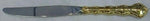 Tara Gold By Reed and Barton Sterling Silver Regular Knife 9 1/8"