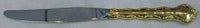 Tara Gold By Reed and Barton Sterling Silver Regular Knife 9 1/8"