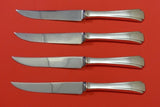 Debutante by Richard Dimes Sterling Silver Steak Knife Set 4pc HHWS Custom Made