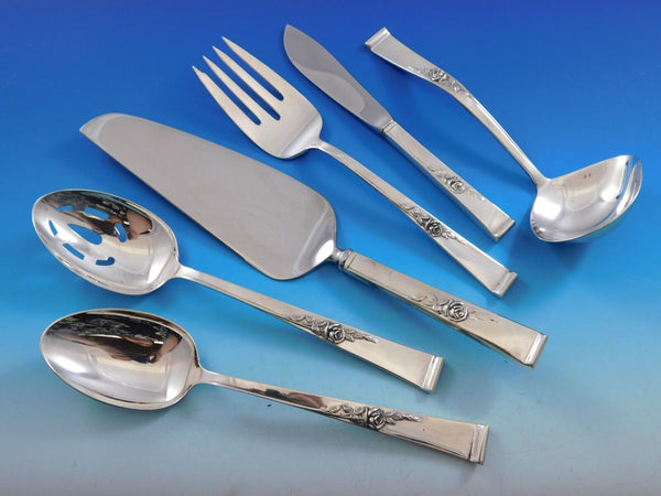 Classic Rose by Reed & Barton Sterling Silver Essential Serving Set Large 6-pcs