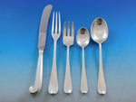 Queen Anne Williamsburg by Stieff Sterling Silver Flatware Set Service 33 pcs