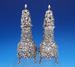 Rose by Stieff Sterling Silver Salt and Pepper Shaker Set 2pc #12B (#7773)