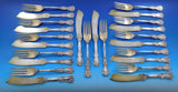 Revere by International Sterling Silver Flatware Individual Fish Set 24 pieces