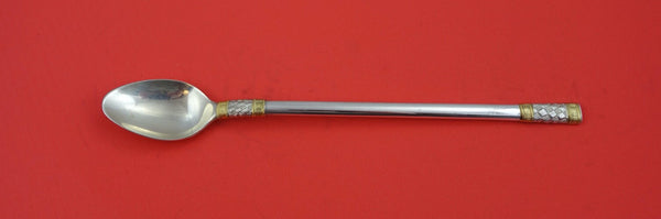 Aegean Weave Gold by Wallace Sterling Silver Iced Tea Spoon 8"