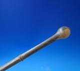 Coin Silver Claret Ladle with Wood Handle Dated 1748 13 1/2" Serving Heirloom