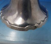 Dolores by Shreve Sterling Silver Vase #7701 10 3/4" x 3 1/4" 16.6 ozt. (#5830)