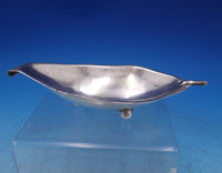 Sciarrotta Sterling Silver Bowl Almond Shape w/ Three Feet Handmade #10 (#6899)