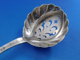 Lap Over Edge Acid Etched by Tiffany Sterling Sugar Sifter Currant Berry 6 7/8"