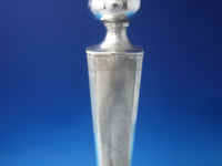 Wreath Design by N.S. Co Sterling Silver Candlesticks Set of 4 Vintage (#6142)