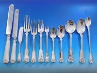 Shell & Thread by Tiffany Sterling Silver Flatware Set 12 Service 151 pcs Dinner
