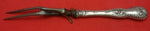 Dorothy Vernon by Whiting Sterling Silver Roast Carving Fork HH WS 10 1/2"