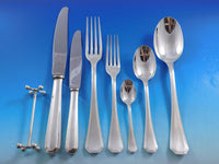 America by Christofle Silverplate Flatware Service for 12 Dinner Set 96 pieces