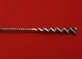 Square Twist #5 by Whiting Sterling Silver Waffle Server Frosted Blade 8 1/4"