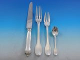 Cannon Handle by Boin-Taburet French 950 Silver Flatware Set Service Paris 54 pc