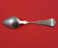 Meyer and Graffe Coin Silver Place Soup Spoon Bright-Cut 7" Flatware Heirloom