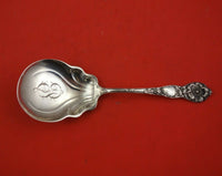 Wild Rose by Watson Sterling Silver Berry Spoon 7 5/8" Serving Silverware