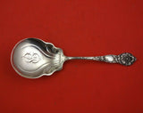 Wild Rose by Watson Sterling Silver Berry Spoon 7 5/8" Serving Silverware